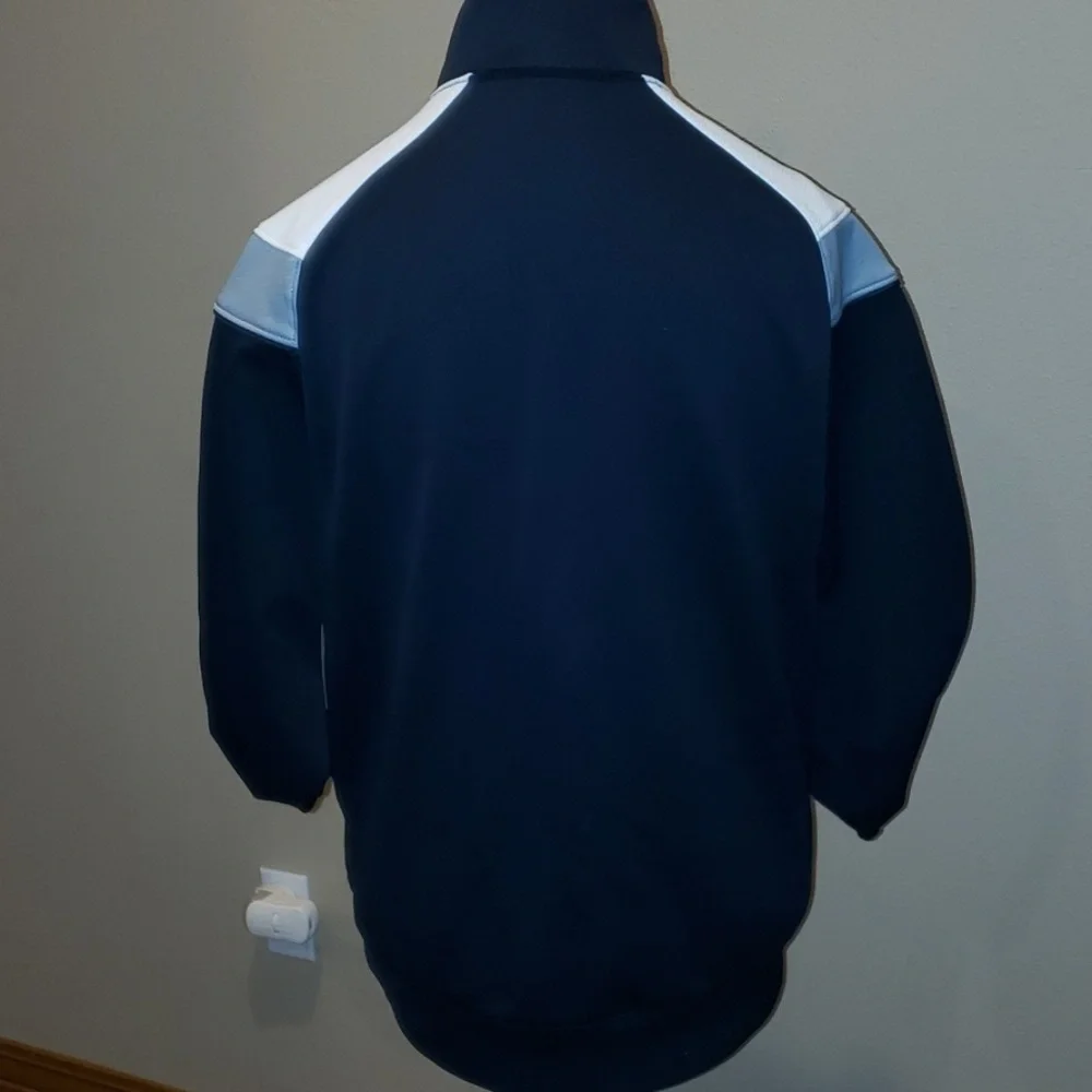 Nike jacket black white and grey